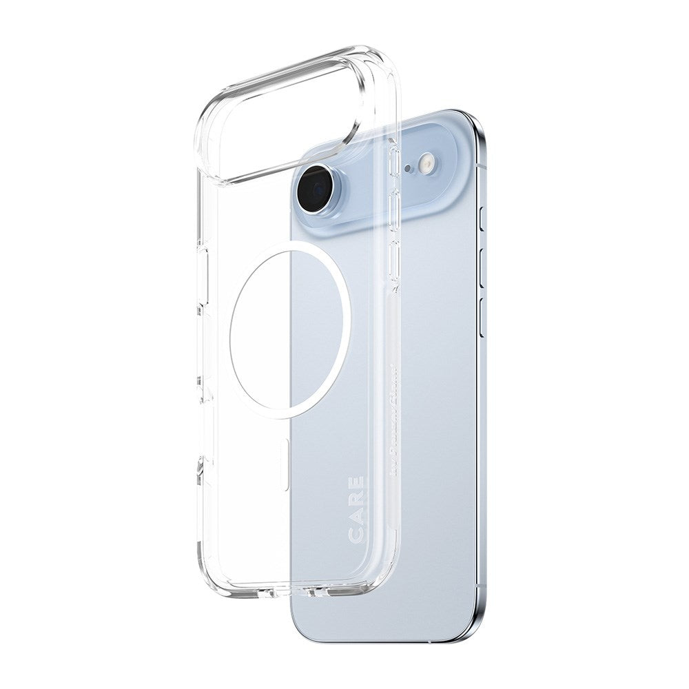 CARE by PanzerGlass iPhone Air FLAGSHIP Urban Explorer Case - MagSafe Compatible - Transparent