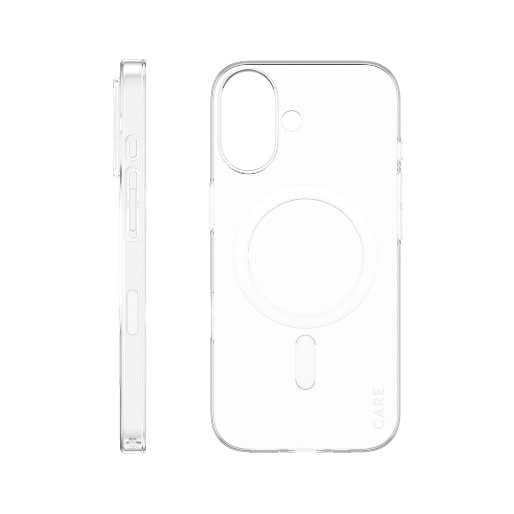 iPhone 17 CARE by PanzerGlass SL1M Case - MagSafe Compatible - Transparent