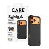 CARE by PanzerGlass iPhone 17 Pro Max Fashionable Samba Case - MagSafe Compatible - Black