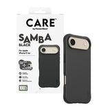 CARE by PanzerGlass iPhone Air Fashionable Samba Case - MagSafe Compatible - Black