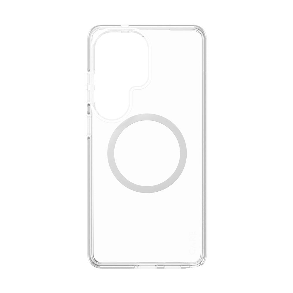 Samsung Galaxy S26 Ultra CARE by PanzerGlass Urban Explorer Case - Qi Compatible - Transparent / White