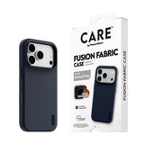 iPhone 18 Pro / 17 Pro CARE by PanzerGlass Fusion Fabric Case - MagSafe Compatible - Blue