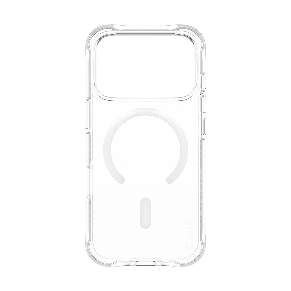 CARE by PanzerGlass iPhone 17 Pro Fashionable Samba Case - MagSafe Compatible - Transparent