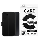 CARE by PanzerGlass Samsung Galaxy A17 (5G) Feature Wallet Case with Kickstand - Black