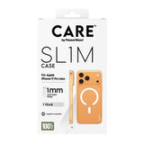 iPhone 17 Pro Max CARE by PanzerGlass SL1M Case - MagSafe Compatible - Transparent