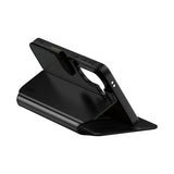 Samsung Galaxy A57 CARE by PanzerGlass Feature Wallet Case with Kickstand - Black