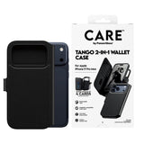 CARE by PanzerGlass iPhone 17 Pro Max Feature Tango 2-in-1 Flip Case with Wallet - Black