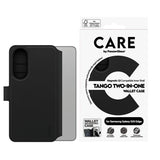 CARE by PanzerGlass Samsung Galaxy S25 Edge Feature Tango 2-in-1 Flip Case with Wallet - Black
