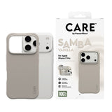 CARE by PanzerGlass iPhone 17 Pro Fashionable Samba Case - MagSafe Compatible - Vanilla