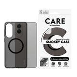 CARE by PanzerGlass Samsung Galaxy S25 Edge FLAGSHIP Urban Combat Case - MagSafe Compatible - Smokey / Black