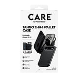 CARE by PanzerGlass iPhone Air Feature Tango 2-in-1 Flip Case with Wallet - Black