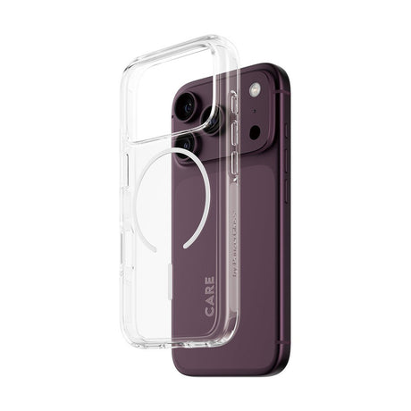 iPhone 18 Pro / 17 Pro CARE by PanzerGlass FLAGSHIP Urban Explorer Case - MagSafe Compatible - Transparent / White