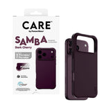 iPhone 18 Pro Max  / 17 Pro Max CARE by PanzerGlass Fashionable Samba Case - MagSafe Compatible - Dark Cherry