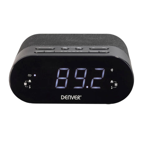 Denver CRQ-107 Radio with Wireless Charging & Bluetooth - Black