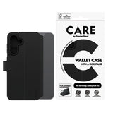 CARE by PanzerGlass Samsung Galaxy A56 (5G) Feature Wallet Case with Kickstand - Black