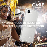 CARE by PanzerGlass iPhone 16e Fashionable Samba Case - Transparent