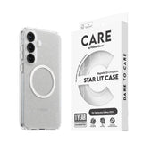 CARE by PanzerGlass Samsung Galaxy S25+ (Plus) FLAGSHIP Urban Combat Case - Qi Compatible - Star Lit / White