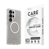 CARE by PanzerGlass Samsung Galaxy S25 Ultra FLAGSHIP Urban Combat Case - Qi Compatible - Star Lit / White