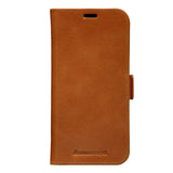 iPhone 12 Pro Max dbramante1928 Copenhagen Slim Genuine Leather Flip Case with Wallet - Tan