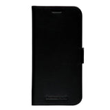 iPhone 12 Pro Max dbramante1928 Copenhagen Slim Genuine Leather Flip Case with Wallet - Black