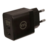 Mobile Origin 35W Super Charger GaN Wall charger with 2x USB-C - Black