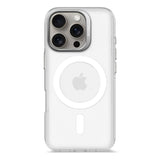 Decoded iPhone 16 Pro Clear Case - 100% Recycled Plastic - MagSafe Compatible - Transparent / Frosted White