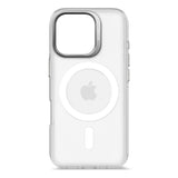 Decoded iPhone 16 Pro Clear Case - 100% Recycled Plastic - MagSafe Compatible - Transparent / Frosted White