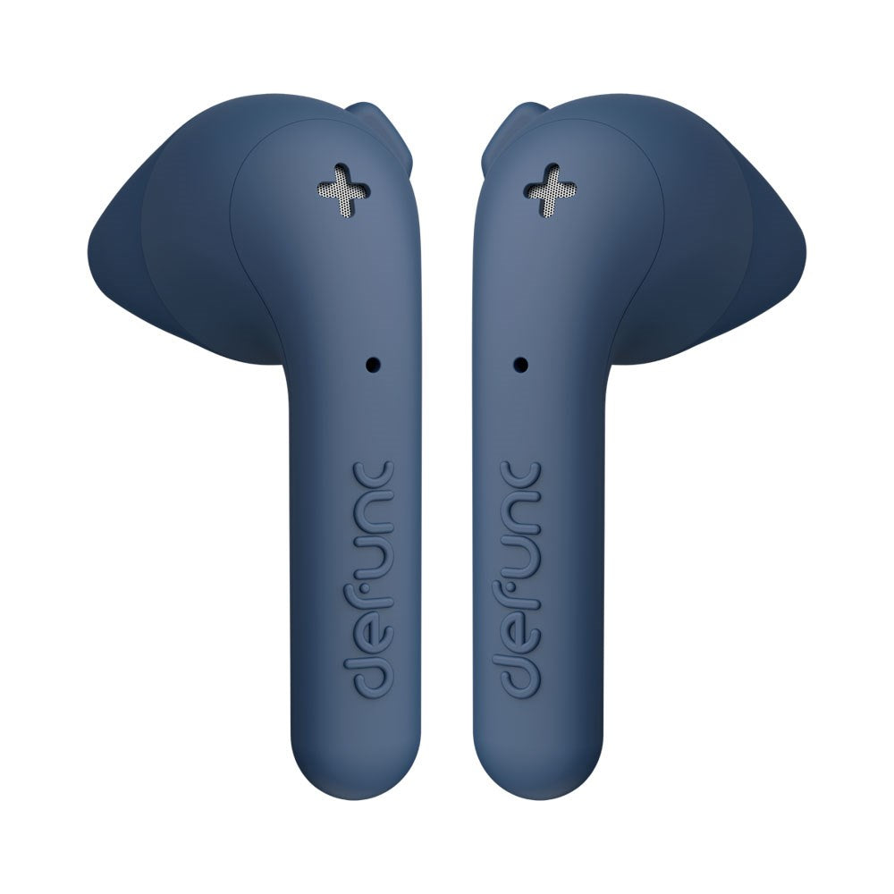 Defunc True Music Hybrid Wireless Headphones - In-Ear - Blue