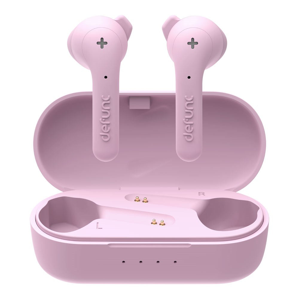 Defunc True Music Hybrid Wireless Headphones - In-Ear - Pink
