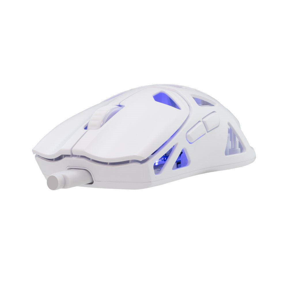 White Shark DAGONET Wireless Gaming Mouse - 6D / 24000 DPI - White