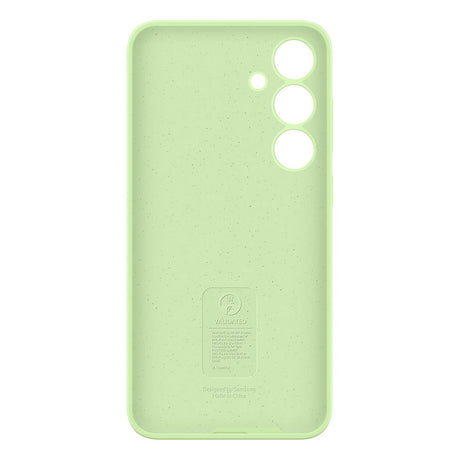 Original Samsung Galaxy S24+ (Plus) Silicone Case - Green (EF-PS926TGEGWW)