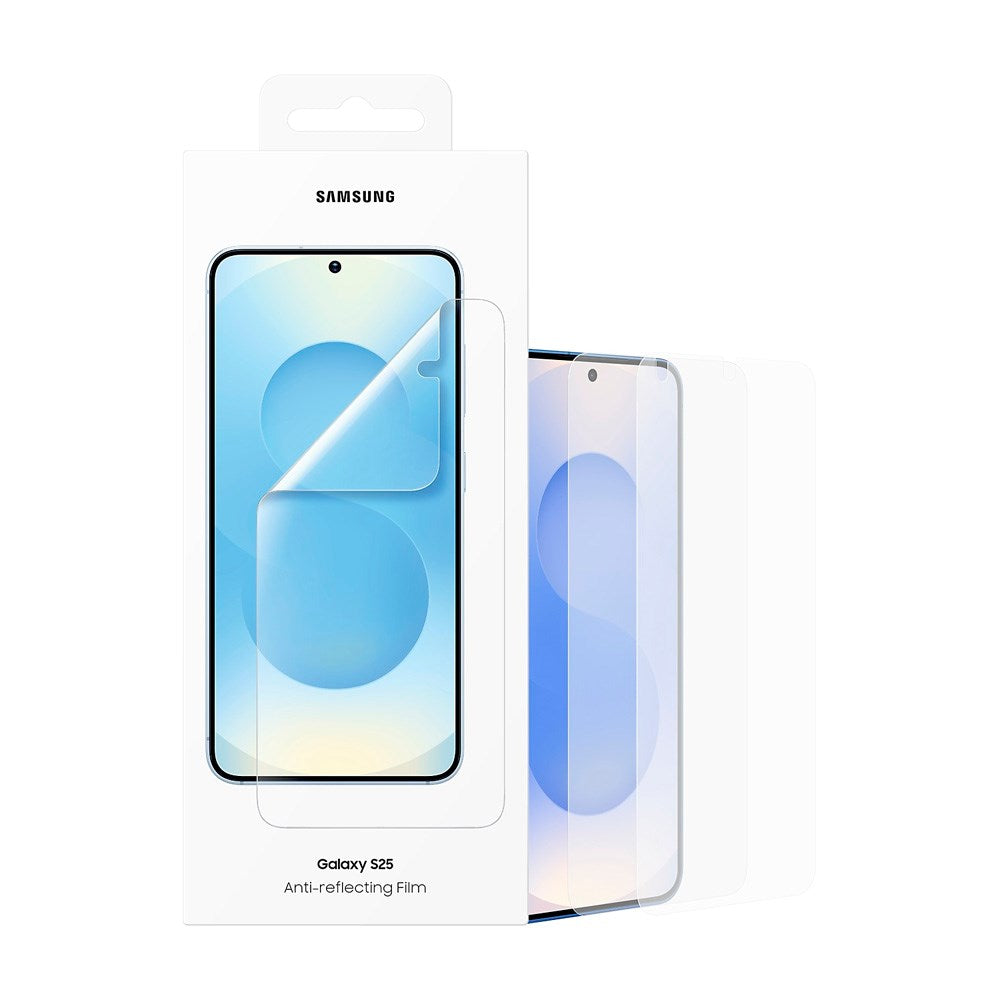 Original Samsung Galaxy S25 Anti-Reflective Screen Protector - Transparent