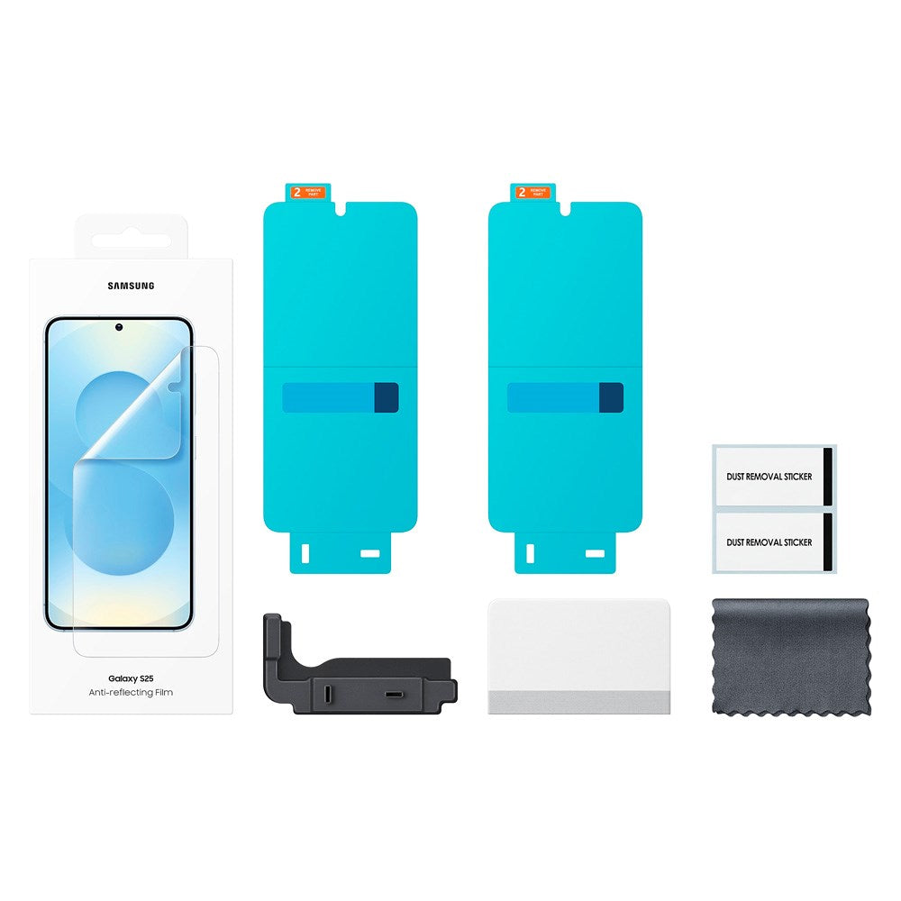 Original Samsung Galaxy S25 Anti-Reflective Screen Protector - Transparent