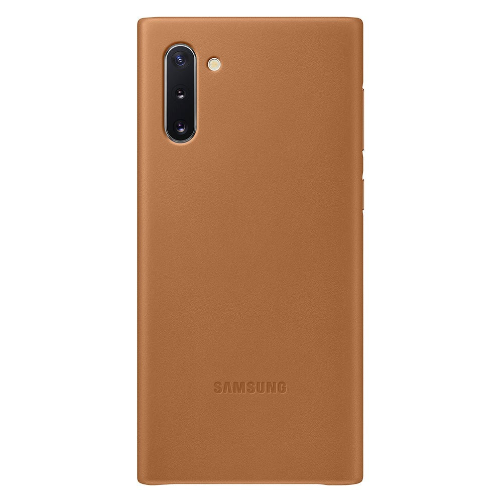 Original Samsung Galaxy Note10 Leather Case EF-VN970LAEGWW - Brown