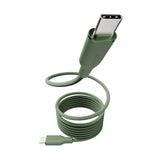 empower by PanzerGlass Magnetic 240W USB-C to USB-C Cable – 1.5m – Sage