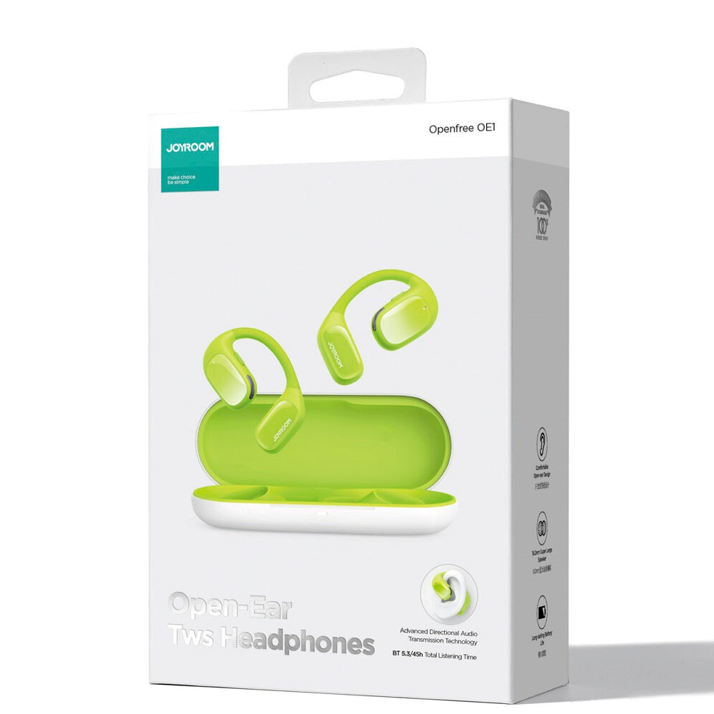 Joyroom Openfree JR-OE1 True Wireless In-Ear Headphones - Green / White