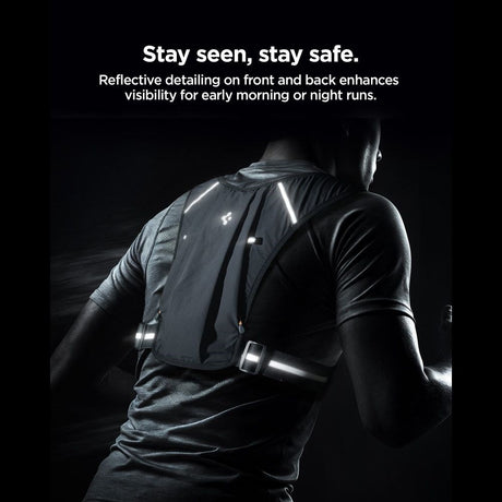 Spigen Dynamic Shield Running Vest - Size M / L - Black