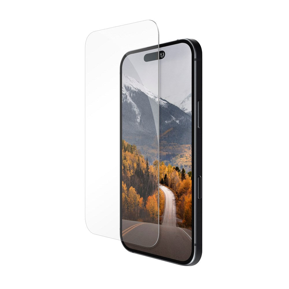 iPhone 17 dbramante1928 Eco-Protect Glass Screen Protector with Mounting Frame - Case Friendly - Transparent