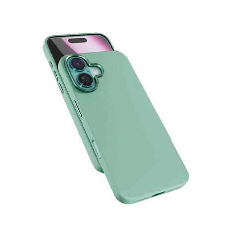 iPhone 16 Plus Epico Mag+ Silicone Case - MagSafe Compatible - Pastel Turquoise