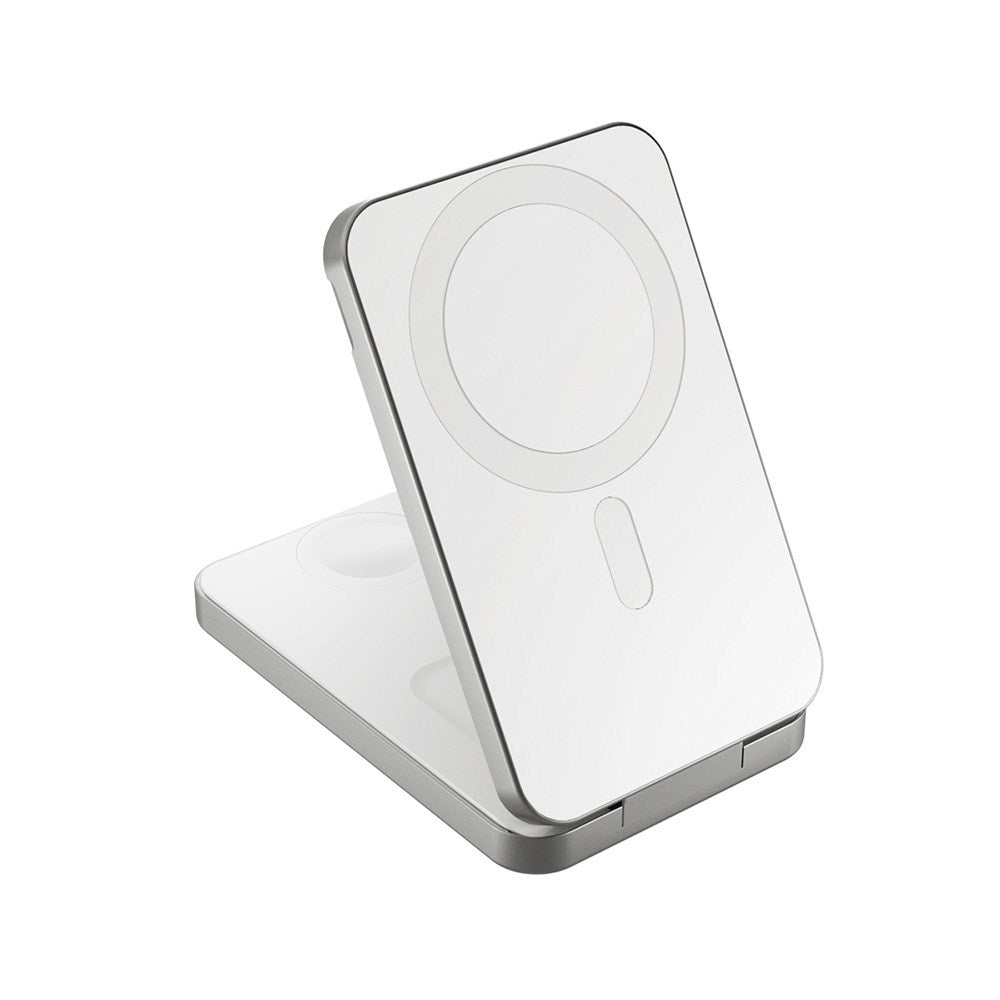 Epico 8000mAh Wireless Powerbank with Stand Function - White
