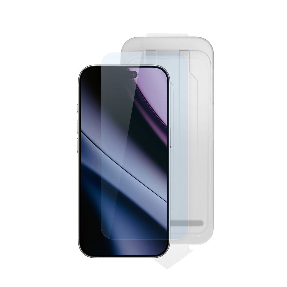 iPhone 18 Pro / 17 Pro Epico Glass Protector Screen Protector with Installation Frame - Transparent