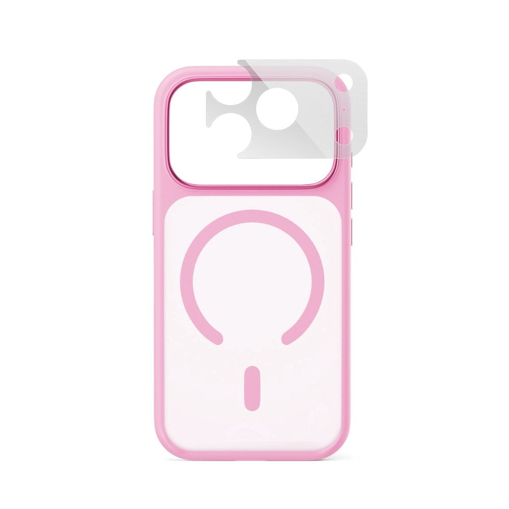 iPhone 18 Pro / 17 Pro Epico HeroMatte Pro Mag+ Case with Camera Protection - MagSafe Compatible - Pink