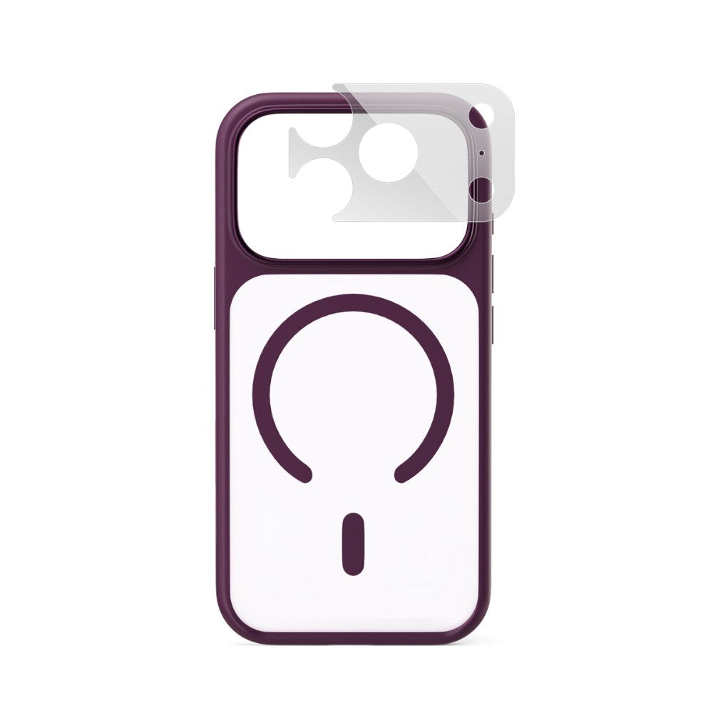 iPhone 18 Pro Max / 17 Pro Max Epico HeroMatte Pro Mag+ Case with Camera Protection - MagSafe Compatible - Purple