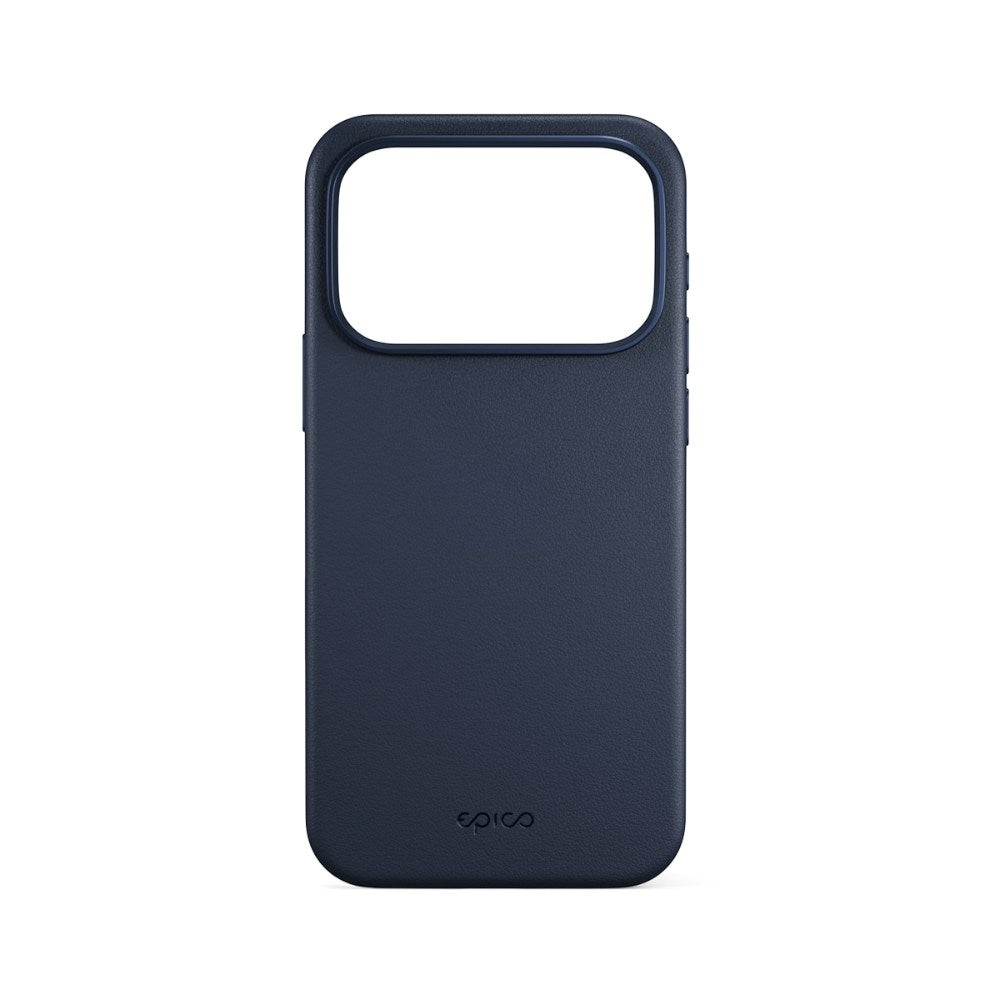 iPhone 18 Pro Max / 17 Pro Max Epico Leather Pro Mag+ Case with Camera Protection - MagSafe Compatible - Blue