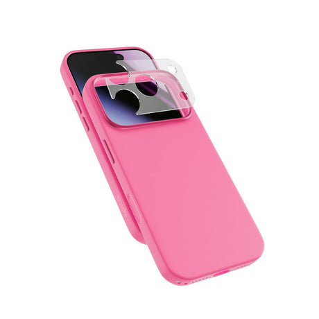 iPhone 18 Pro Max / 17 Pro Max Epico Silicone Pro Mag+ Case with Camera Protection - MagSafe Compatible - Pink