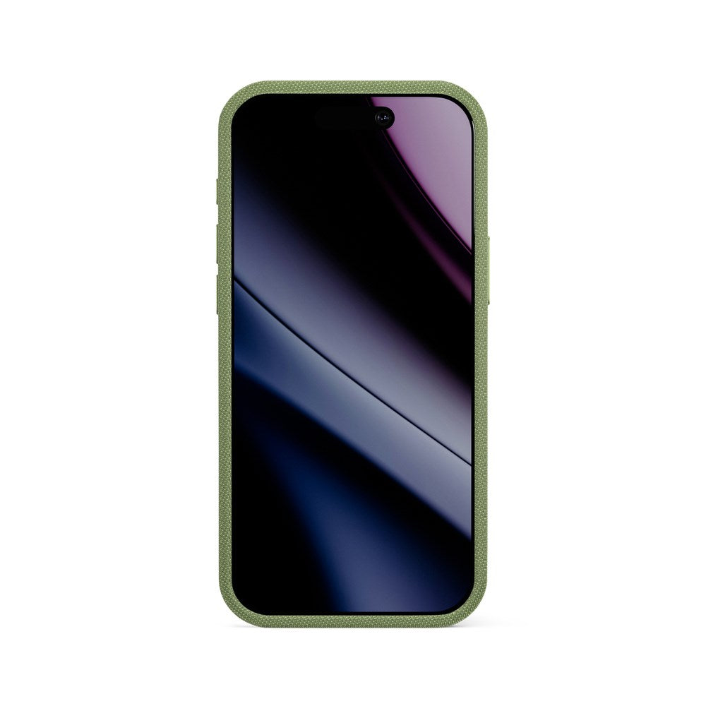 iPhone 18 Pro / 17 Pro Epico SolidWoven Pro Mag+ Case with Camera Protection - MagSafe Compatible - Green