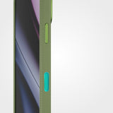 iPhone 18 Pro / 17 Pro Epico SolidWoven Pro Mag+ Case with Camera Protection - MagSafe Compatible - Green