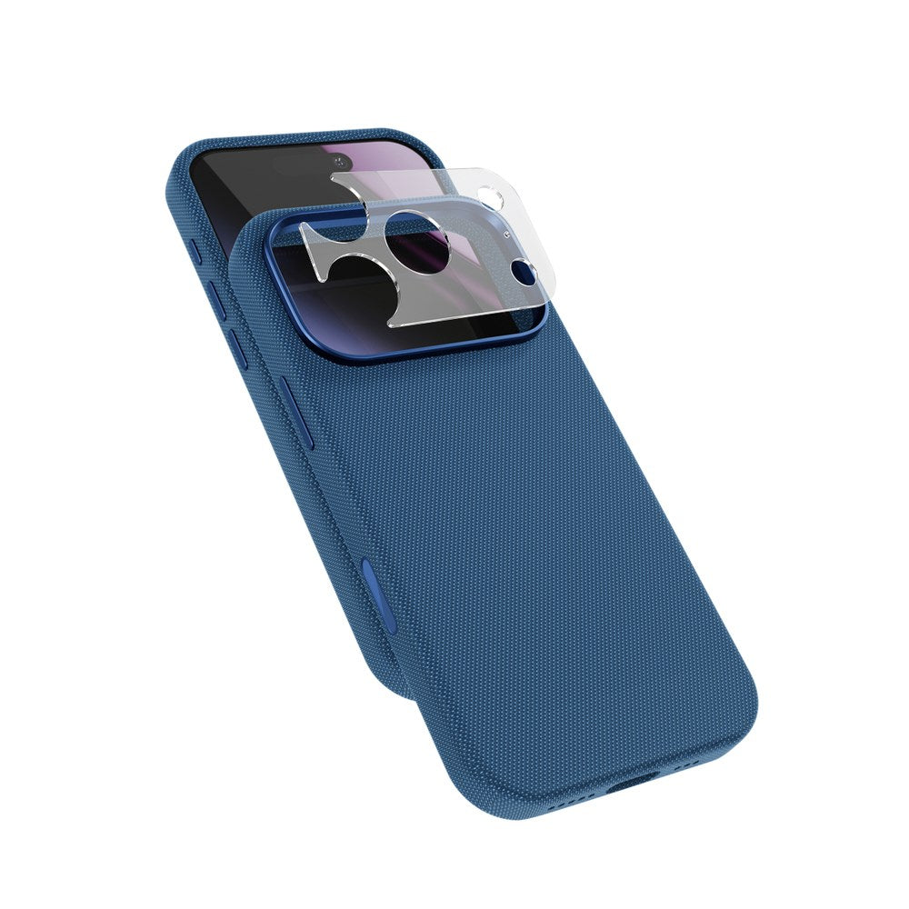 iPhone 18 Pro / 17 Pro Epico SolidWoven Pro Mag+ Case with Camera Protection - MagSafe Compatible - Blue