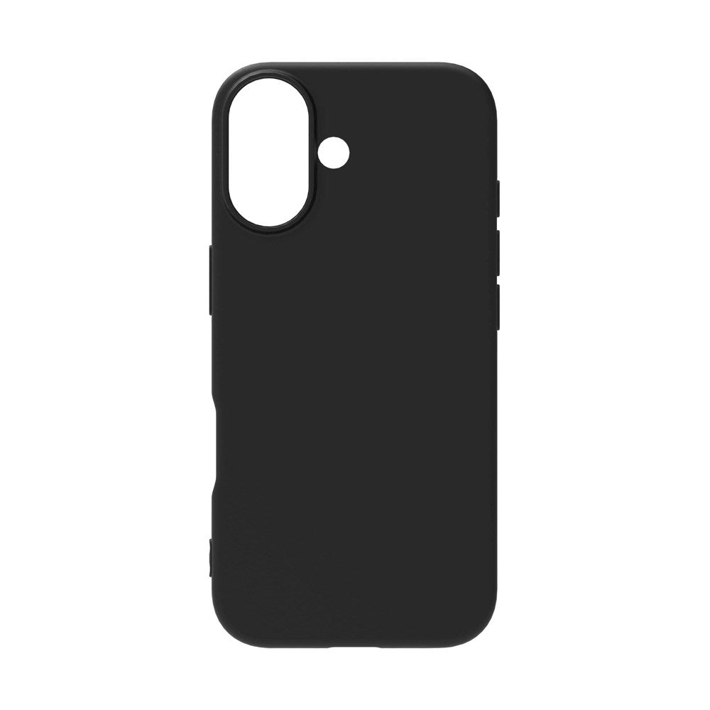 eSTUFF iPhone 17 INFINITE VIENNA Flexible Plastic Case - 100% Recycled Plastic - Black