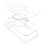 eSTUFF iPhone 17 INFINITE OSLO Hybrid Plastic Case - MagSafe Compatible - Transparent